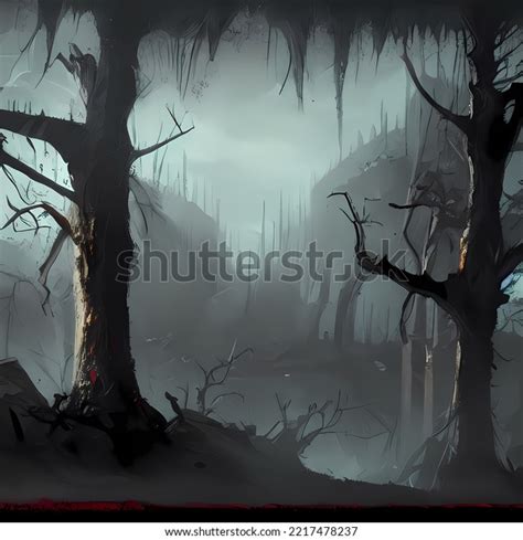 Horror Concept Art Design Idea Stock Illustration 2217478237 | Shutterstock