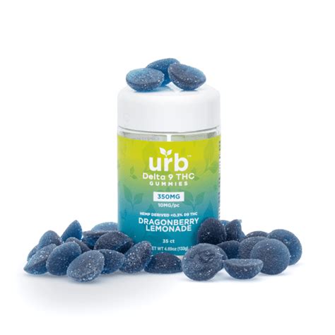 Shop Urb Delta Thc Gummies Dragonberry Lemonade Mg Total Delta