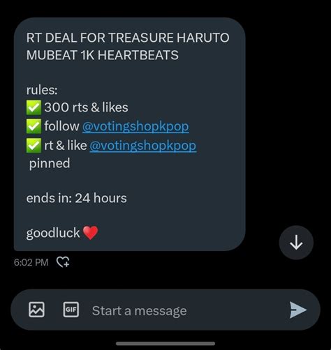 WANA 04즈 on Twitter RT easteume RT DEAL FOR TREASURE HARUTO MUBEAT