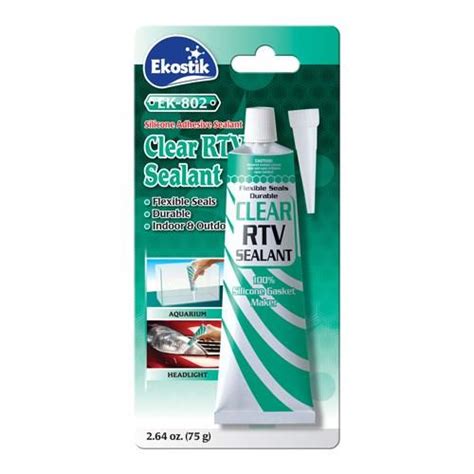Ek 802 Clear Rtv Sealant Ekostik
