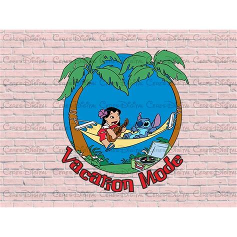 Lilo And Stitch Vacation Mode Png File Lilo And Stitch Inspire