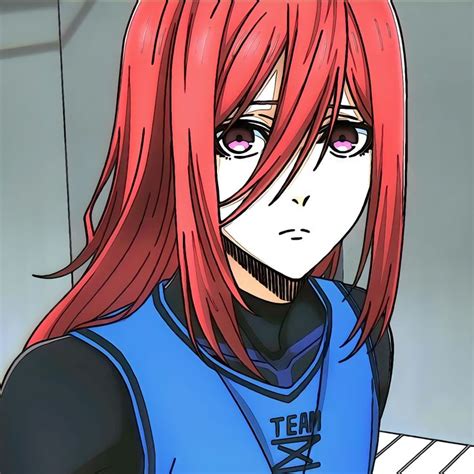 Hyoma Chigiri Icon Anime Character With Red Hair