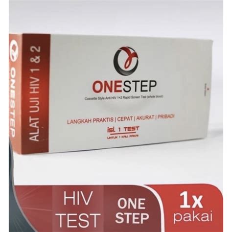 Jual HIV Test Onestep Test HIV Cepat Akurat Mudah Dilakukan Sendiri