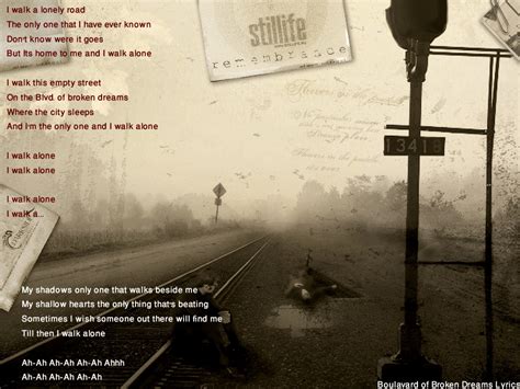 Green Day Boulevard Of Broken Dreams Lyrics