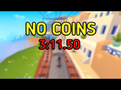 Subway Surfers NO COINS Challenger 3 11m YouTube