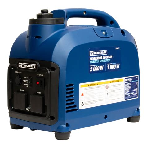 Generador Eléctrico A Gasolina Inv 2000w Toolcraft Tc6073