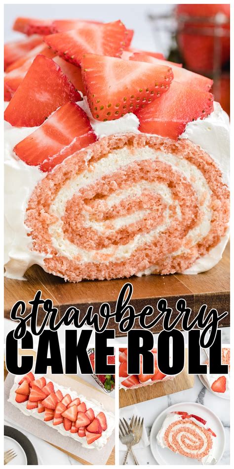 Strawberry Cake Roll | Desserts | The Best Blog Recipes