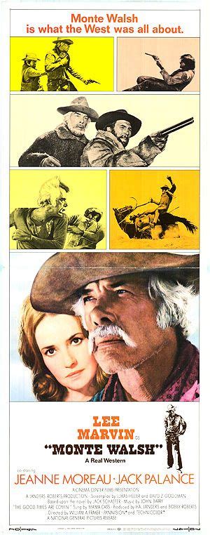 Monte Walsh 1970 Stars Lee Marvin Jeanne Moreau Jack Palance