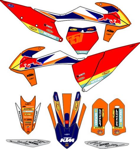 Calcos Ktm Lmx Graphickits