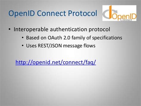 Openid Connect Protocol