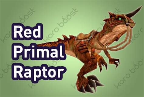 Buy Red Primal Raptor Mount Boost €7699