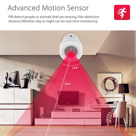 NEO Coolcam Wifi Temperature And Humidity Built In PIR Motion Detector