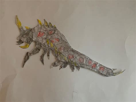 Mvs Battra (Larva) by derington on DeviantArt