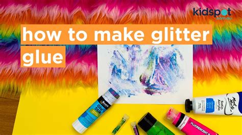 How To Make Your Own DIY Glitter Glue Stick YouTube