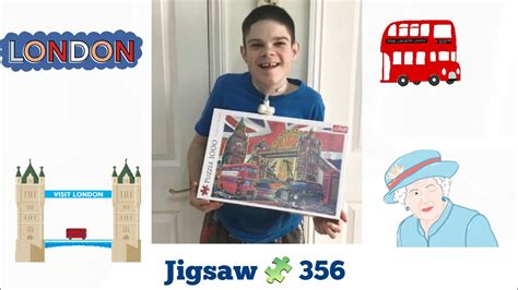 Mattys Time Lapse Puzzles 20 05 22 JIGSAW 356 Colours Of London By