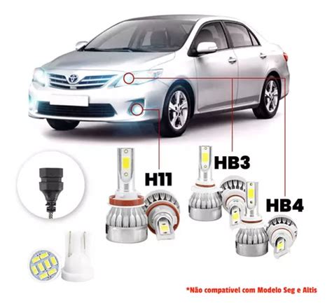 Lampadas Led Toyota Corolla A H Hb Hb Lm