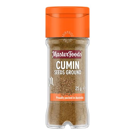 Masterfoods Spices Cumin Seeds Ground Ntuc Fairprice