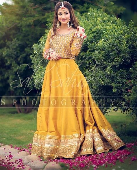 Vibrant Yellow Lehengas For The Haldi Ceremony Bridal Wear