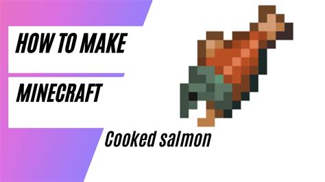 Minecraft Cooked Salmon