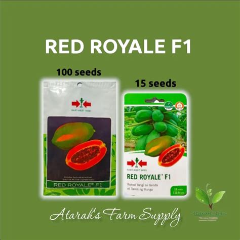 Hybrid Red Royale F1 Papaya East West Seeds Lazada Ph