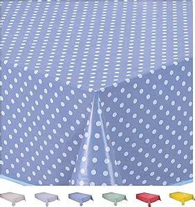 Home Direct Nappe Toile Cir E Pvc Rectangulaire X Cm Petit Pois