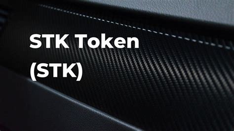 Qué es el token STK STK Precio canje proyecto e información general