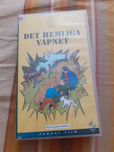 Se Produkter Som Liknar Vhs Film Tintin Det Hemliga V P Tradera