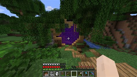 Nether Portal Design I Built In Survival R Minecraft