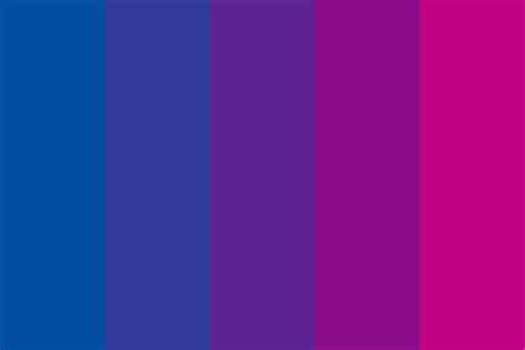 Blue-Purple to Pink Color Palette