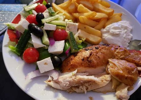 Recipe Yummy My Salt And Pepper Fresh Chicken Salad And Homemade Chips ~ Cookingclassbread