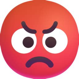 "Pouting Face" Emoji - Download for free – Iconduck