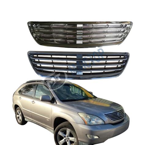 Maictop Car Accessories Front Bumper Grill Chrome Grille For Lexus Rx