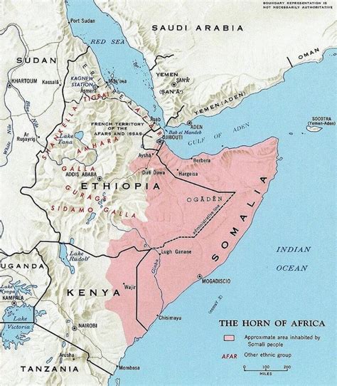Map of Greater Somalia : MapPorn