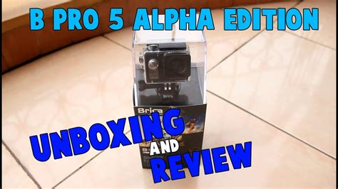 B PRO 5 Alpha Edition UNBOXING Review YouTube