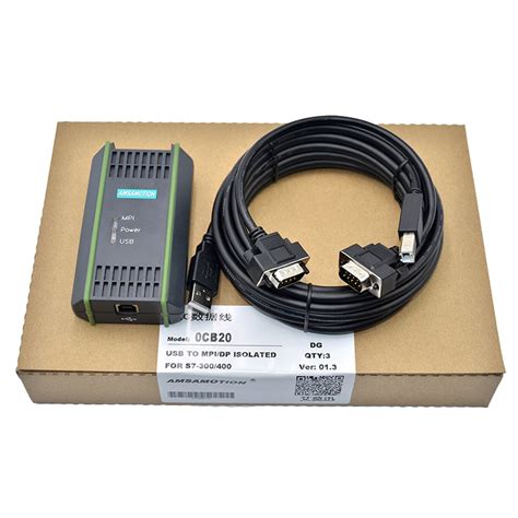 6ES7972 0CB20 0XA0 PC ADAPTER USB For Siemens S7 200 300 400 PLC USB