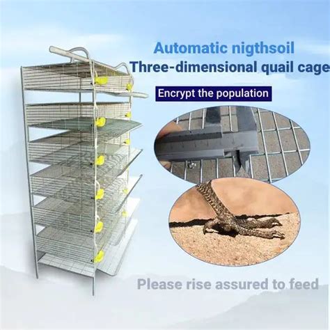 Quail Farm Equipment Layer Quail Cage 200-300 Quails Breeding Cage ...