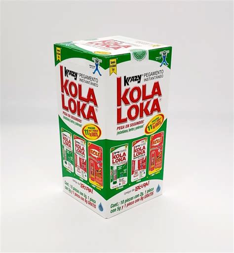 Pegamento Kola Loka C Piezas Pegamento Kole Gratis Mercadolibre