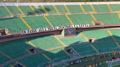 Foto Striscione Curva Nord Al Barbera Ilovepalermocalcio