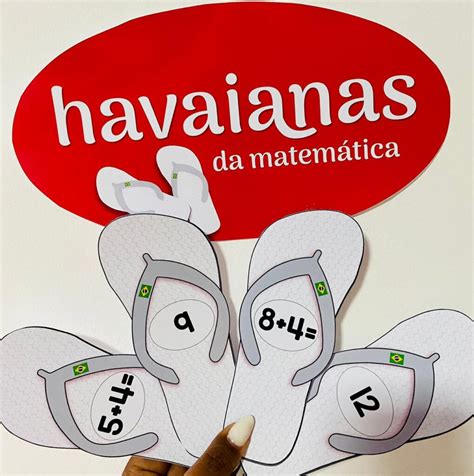 Havaianas Da Matem Tica Abc Da Scarlett Materiais Pedag Gicos Digital