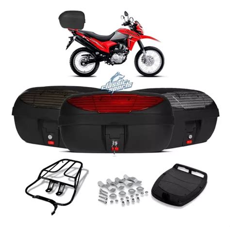 Ba Bauleto Para Moto Litros Pro Tork Base Bagageiro Frete Gr Tis