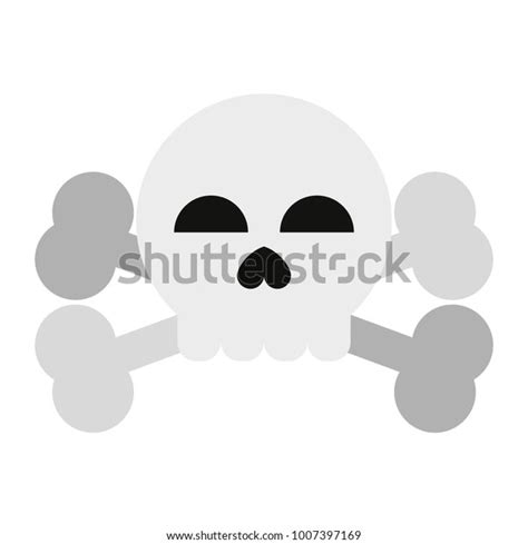 Skull Bones Symbol Stock Vector (Royalty Free) 1007397169 | Shutterstock