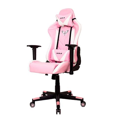 Cadeira Gamer De Escrit Rio Presidente Pro Eaglex Girat Ria Reclin Vel