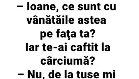 Bancul De Duminică „ioane Ce Sunt Cu Vânătăile Astea Pe Fața Ta