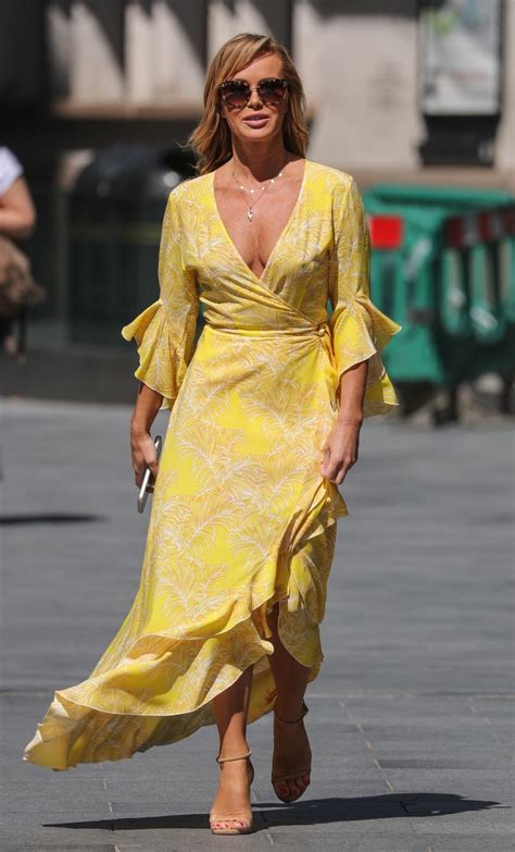 Amanda Holden Displays Her Pokies In A Yellow Dress 67 Photos Pinayflixx Mega Leaks