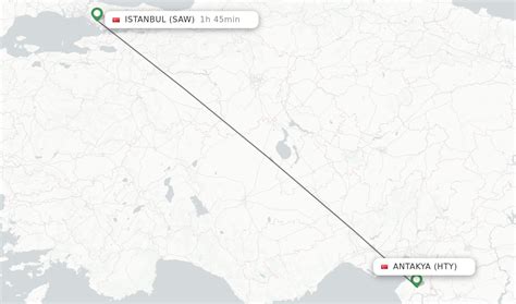 Direct Non Stop Flights From Antakya To Istanbul Schedules