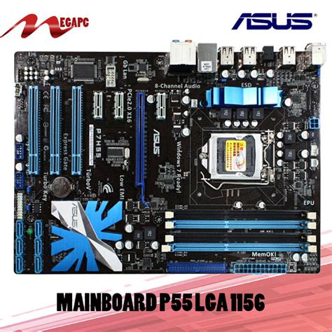 Jual Mainboard Lga 1156 P55 H55 Asus ATX - Kota Bekasi - megaPc | Tokopedia