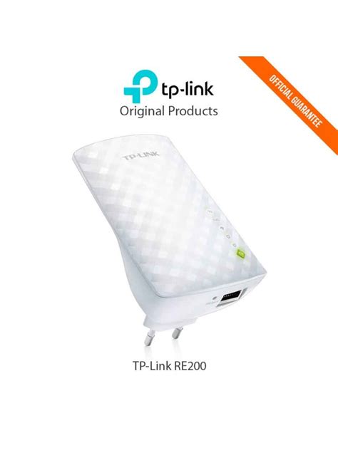 TP Link RE200 Répéteur WiFi AC 750 lupon gov ph