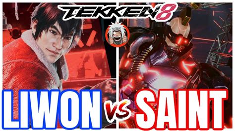 T Liwon Law Vs Saint Jack Tekken Youtube