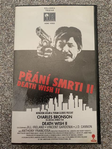 PŘÁNÍ SMRTI 2 WISH 2 Charles Bronson VHS Aukro