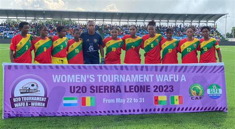 Tournoi Ufoa U Dames La Guin E D Marre Par Un Match Nul Feguifoot